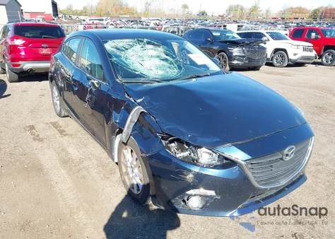 2015 Mazda Mazda3 I Grand Touring from USA, damaged, VIN 3MZBM1M71FM231809